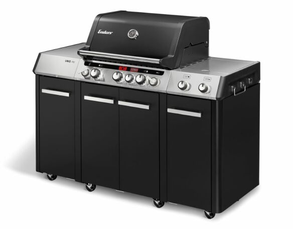 Enders Gasgrill UNIQ Pro 3 IK Kitchen Cruster inkl. Grillzange
