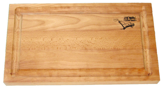 Joe s Schneidebrett mit Logo JS-2815