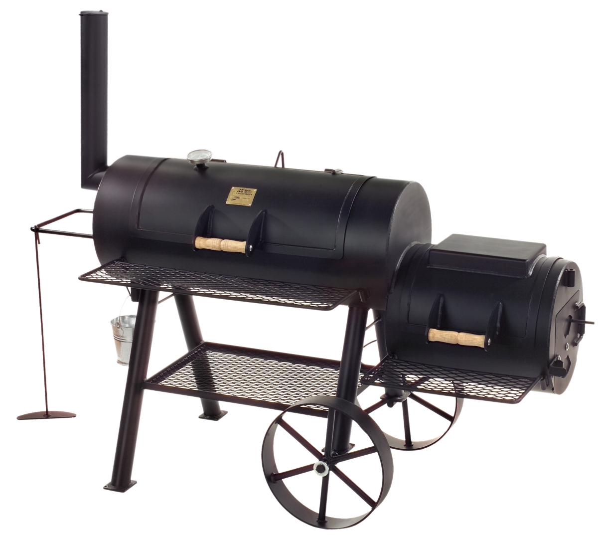 BBQ Stahl Smoker 16 Zoll Longhorn Edition 2024 BBQ Stahl Smoker 16 Zoll Longhorn Edition 2024