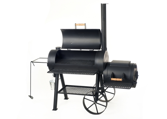 BBQ Stahl Smoker 16 Zoll Reverse Flow Edition 2024 JS-33951