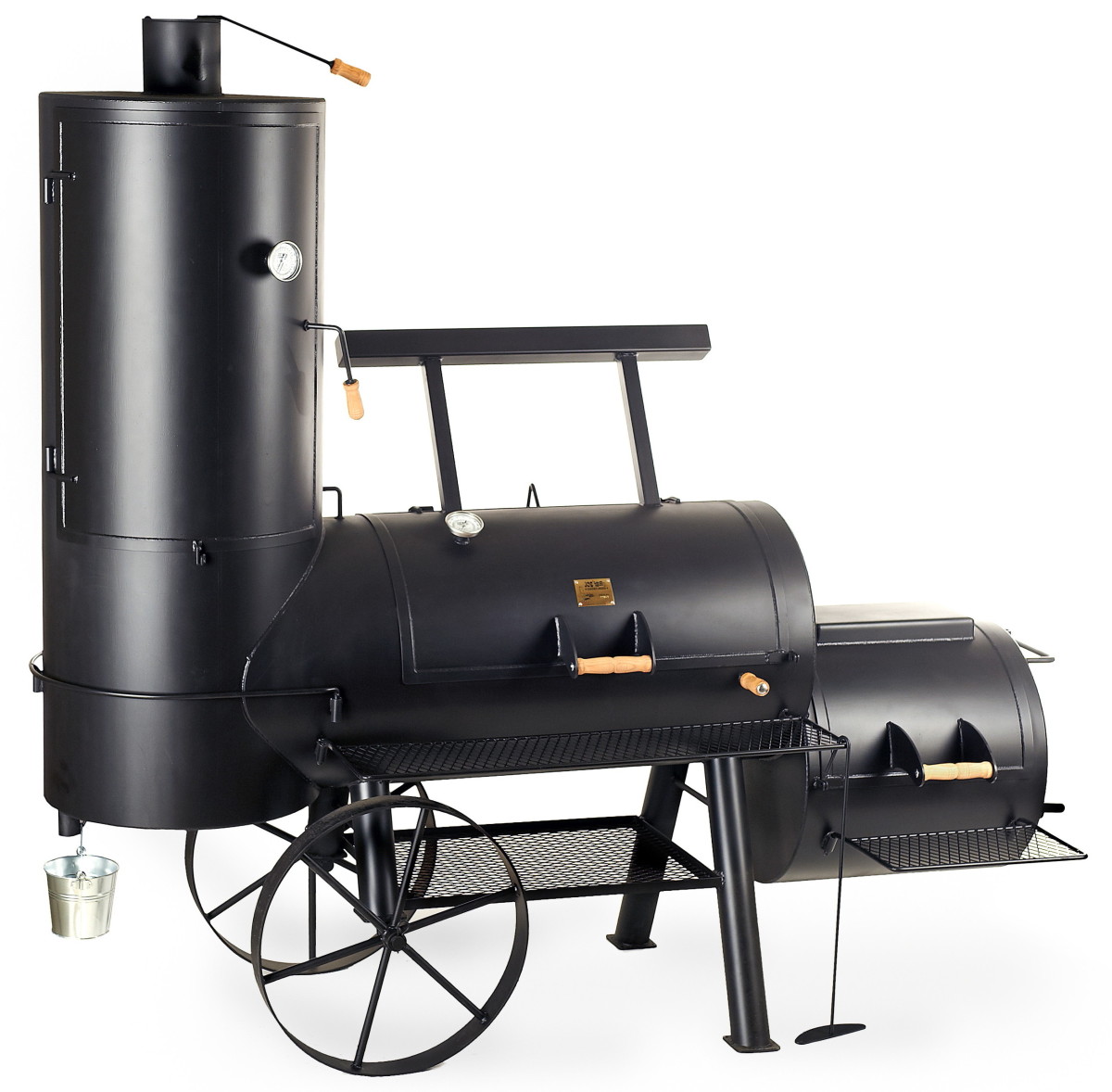 BBQ Stahl Smoker 24 Zoll Chuckwagon Catering Edition 2024 BBQ Stahl Smoker 24 Zoll Chuckwagon Catering Edition 2024