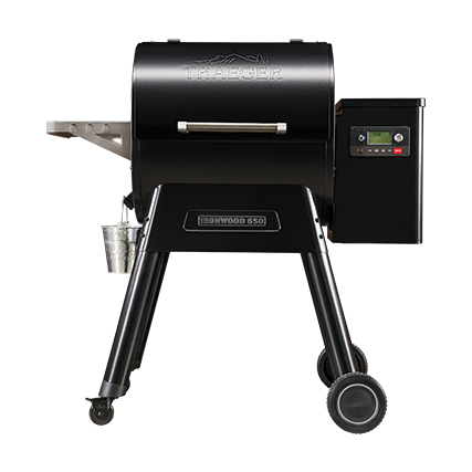 Traeger Pelletgrill  Ironwood 650 inkl. Frontablage & 9 Kg Pellets TFB65BLFC