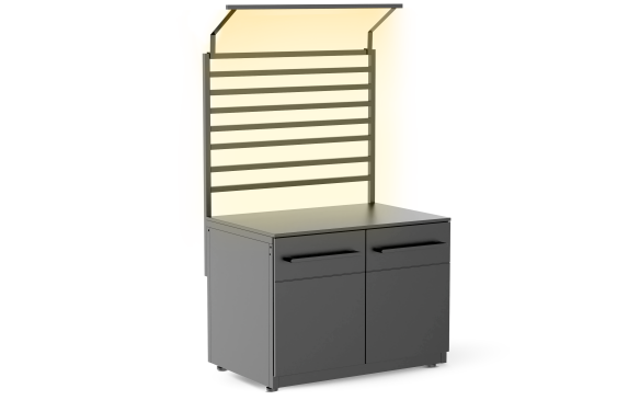 Cozze Element LED-Lichtträgergestell 90 cm (ohne LED Lichtstreifen)