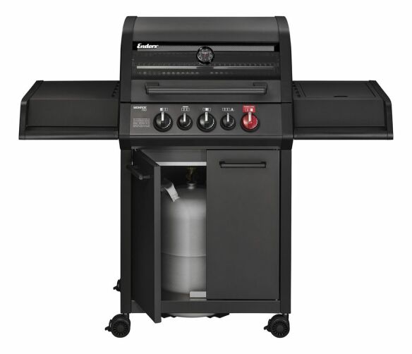 Enders Gasgrill Monroe Pro 3 SIK Turbo Shadow Mod.2025 inkl. Grillbürste