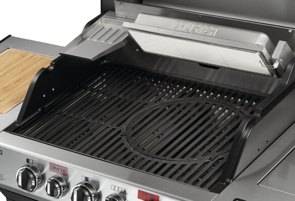 Enders Gasgrill Uniq 3 IK Cruster inkl. Grillschale Edelstahl 2er Set