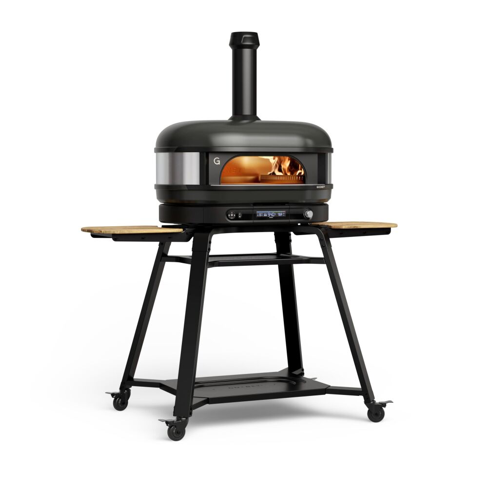 Gozney Pizzaofen Dome XL Dual Fuel Pizzaofen-Bundle, Black + Stand GMPOBEU1825 + AM1984