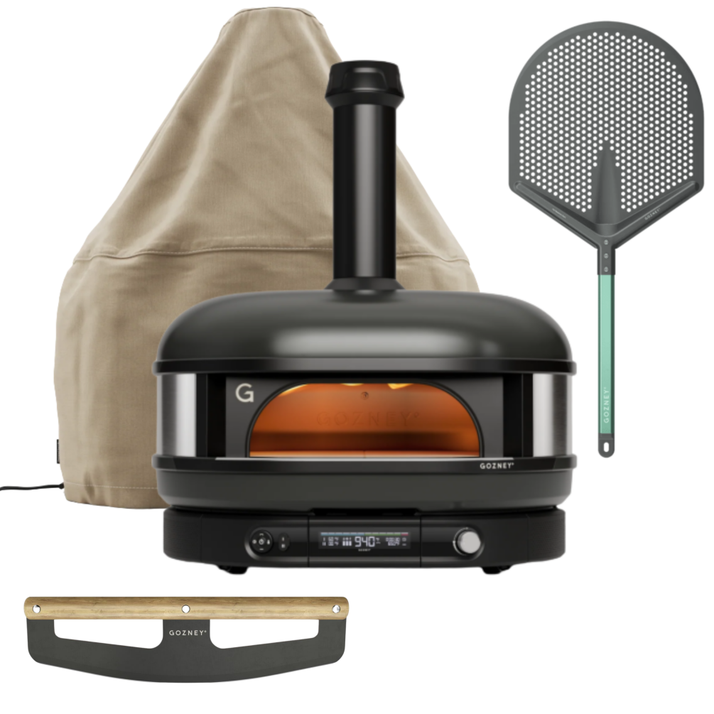 Gozney Dome (Gen 2) Multi-fuel Pizzaofen-Bundle, Off Black GMPOBEU1625 SET