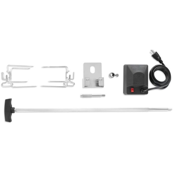 Drehspieß -Set für PRO Holzkohlegrill 22 und 18-Zoll-Grills 69242