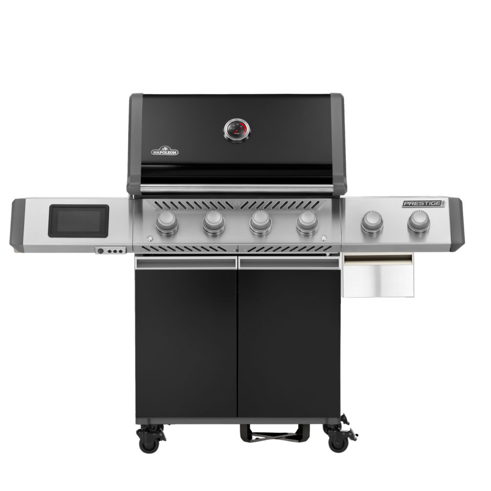 Napoleon Gasgrill Prestige PRO 500 Smart Connected Black inkl. Drehspieß & Räuchereinheit Mod. 2026 PRO500VXRSIBPK-DE