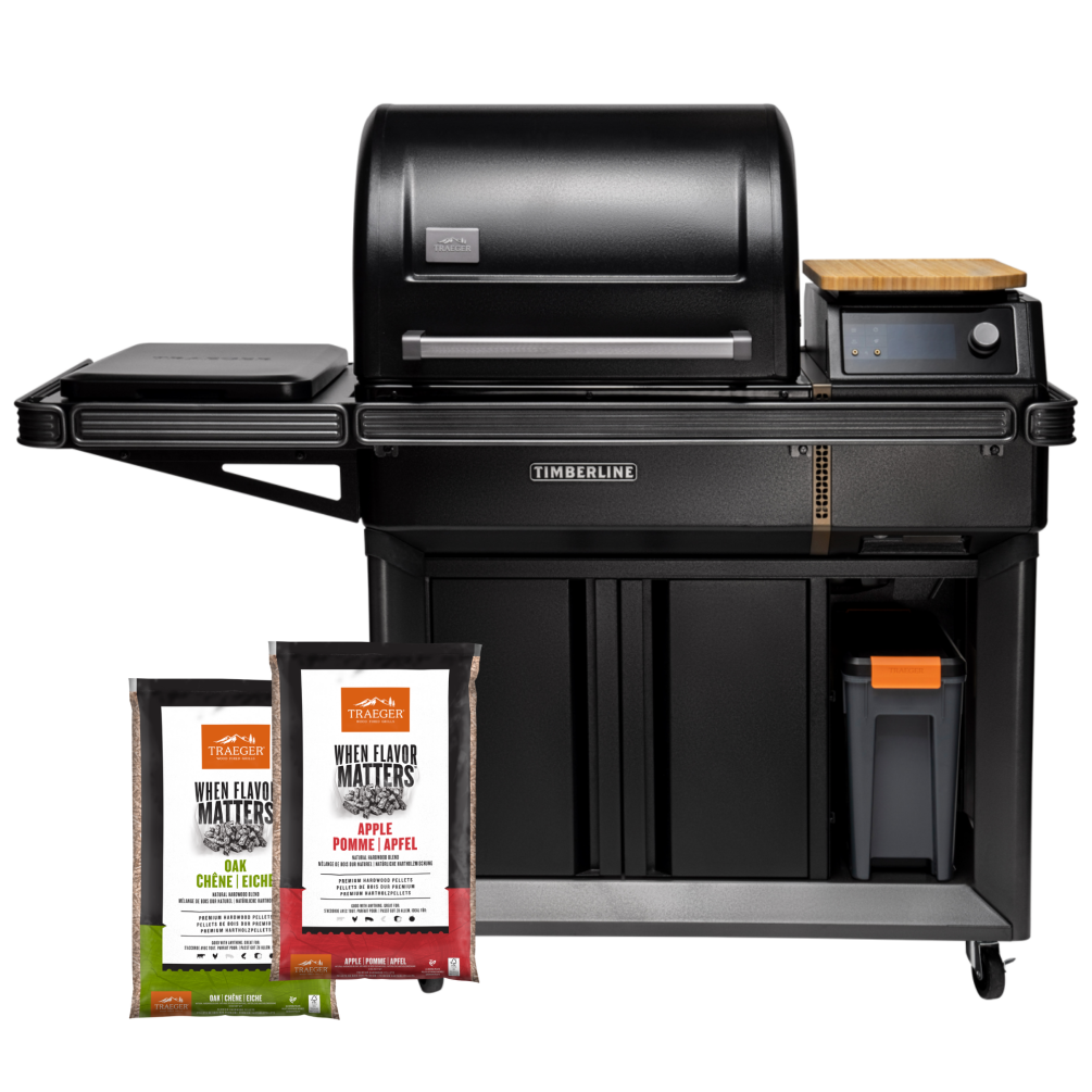 Traeger Pelletgrill Timberline 2x 9kg Pellets  TBB86RLGI