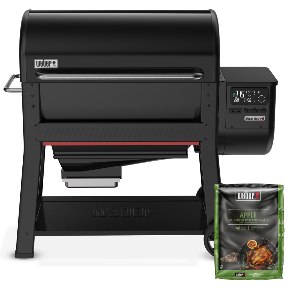 Weber Pelletgrill Searwood XL inkl. 8kg Pellets 1500131