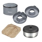 Enders Vamo Set inklusive Vamo, 4-teiliger Silikonform, Untersetzer und Tasche 