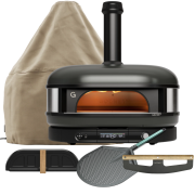 Gozney Pizzaofen Dome XL SET Dual Fuel Off Black  (Abdeckhaube, Tür, Heber, Rocker)