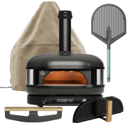 Gozney Dome (Gen 2) Multi-fuel Pizzaofen-Bundle, Off Black