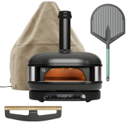 Gozney Dome (Gen 2) Multi-fuel Pizzaofen-Bundle, Off Black