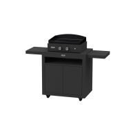 Le Marquier Pure Edition Gas Plancha + Outdoor Unterschrank black