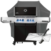 Napoleon SET Gasgrill Prestige 500V Schwarz 