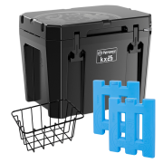 Petromax SET Kühlbox 25 Liter Ultra-Passivkühlsystem Black Edition 2026