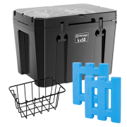 Petromax SET Kühlbox 50 Liter Ultra-Passivkühlsystem Black Edition 2026