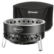 Petromax SET Tyropit 2.0 Doppelwandige Feuerschale Black inkl. Anzünder