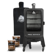 Pit Boss Vertical Pellet Smoker Räucherschrank V4P inkl. 2x Pellets & Abdeckhaube