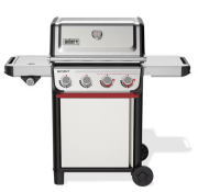 Weber Gasgrill Spirit S-435 Edelstahl inkl. Sear Grate & Grillplatte/-Plancha