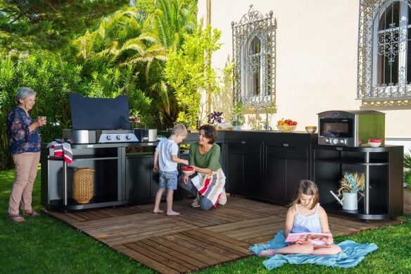 Le Marquier Gas-Plancha Exclusive 375 DUO
