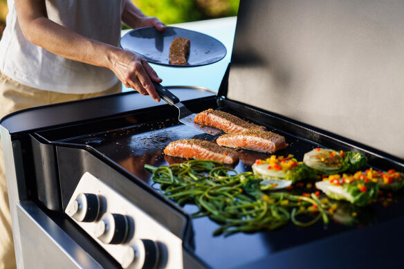 Le Marquier Plancha Exclusive Gaz 375 Duo Edition 