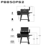 Pit Boss Pellet Smoker PRO 850 Wifi inkl. Pellets & Dutch-Oven Set