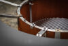 Moesta Feuerplattengrill  Bandit 2.0 FirePlace inkl. 2 x Ablagebretter grau/-oben + Sizzle Rost & Burgerpresse