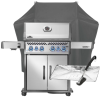 Napoleon SET Gasgrill Rogue PRO-S 525 Edelstahl - mit SIZZLE ZONE, Heckbrenner
