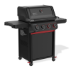 Weber Gasgrill SET Spirit E-425C Stealth Edition