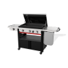 Weber Gasgrill/- Plancha Slate GPSB 76cm Premium mit Seitenkocher
