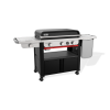 Weber Gasgrill/- Plancha Slate GPSB 76cm Premium mit Seitenkocher