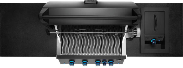 Napoleon Gagsgrillküche OASIS 106 Bundle, 32-Zoll Einbaugrill 700er-Serie Mattschwarz