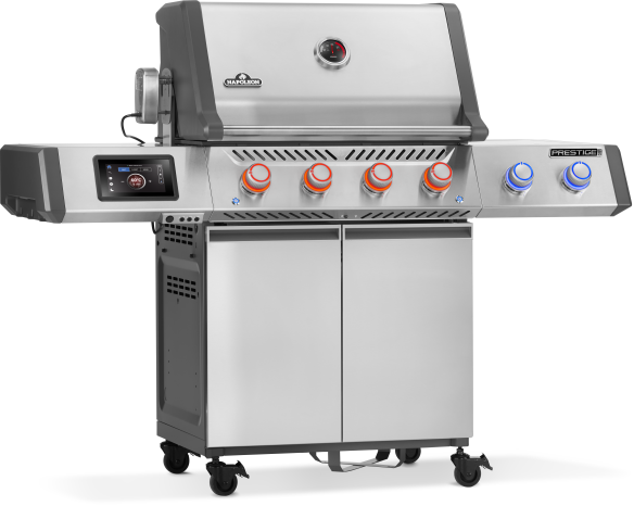 Napoleon Gasgrill SET Prestige Pro 500 Connected, Edelstahl inkl. Drehspieß, Abdeckhaube + Zubehör Mod. 2026