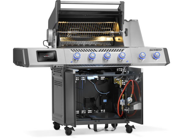 Napoleon Gasgrill SET Prestige PRO 500 Smart Connected Black inkl. Drehspieß, Abdeckhaube + Zubehör Mod. 2026