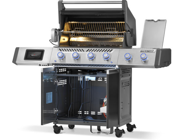 Napoleon Gasgrill SET Prestige PRO 500 Smart Connected Black inkl. Drehspieß, Abdeckhaube + Zubehör Mod. 2026