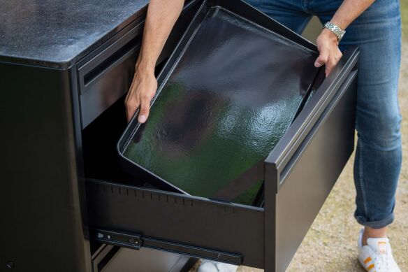 Outdoorchef Outdoorküche Heat X-515/245 HPL Arbeitsplatte in Holzoptik