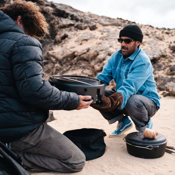 Petromax SET Atago Outdoor Kocher Black inkl. Gussrost Mod.2026