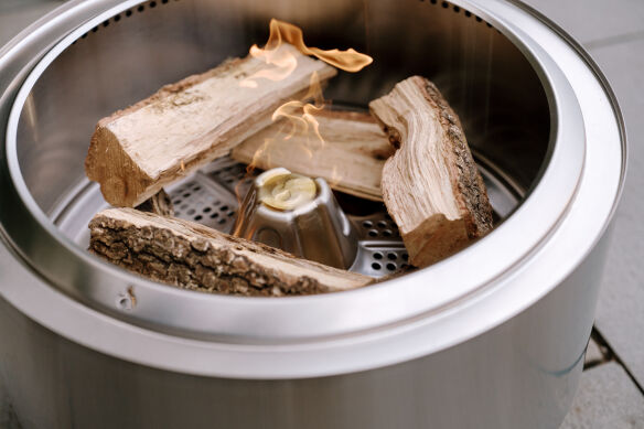 Solo Stove Edelstahl Feuerschale Summit 24 inkl. Anzünder