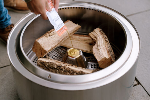 Solo Stove Edelstahl Feuerschale Summit 24 inkl. Anzünder