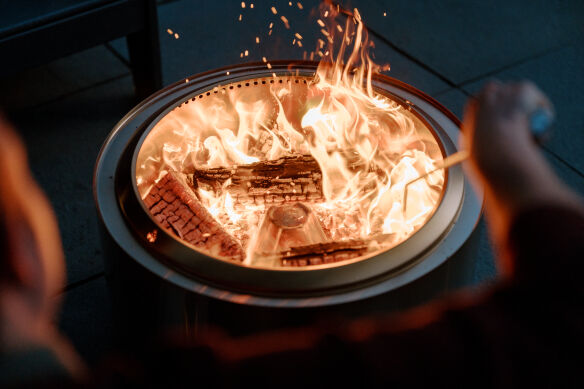 Solo Stove Edelstahl Feuerschale Summit 24 inkl. Anzünder
