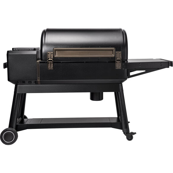 Traeger Pelletgrill Ironwood XL inkl. Abdeckhaube & Ablagefach + 2x 9kg Pellets 