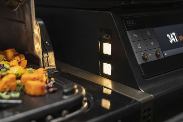 Traeger Pelletgrill Timberline XL inkl. Abdeckhaube & Frontablage + 2x 9 kg Pellets 