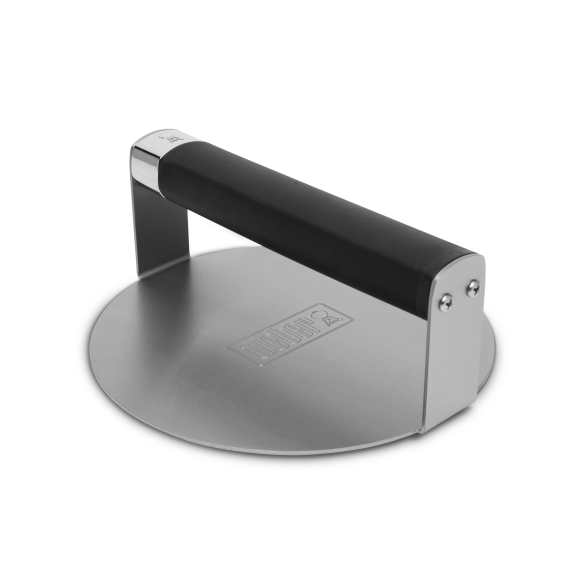 Weber Edelstahl Plancha Burgerpresse/- Smasher
