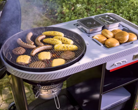 Weber Holzkohlegrill Performer Premium  Ø 57cm Mod. 2026 inkl. Weber BBQ Buch