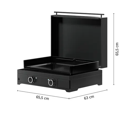 WMF Edition One Plancha-Set, 60 cm, elektrisch inkl. Abdeckhaube