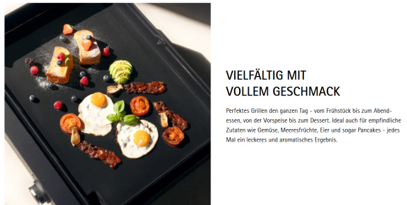 WMF Edition One Plancha-Set, 60 cm, elektrisch inkl. Abdeckhaube