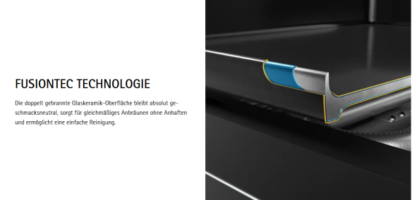 WMF Edition One Plancha-Set, 60 cm, Gas inkl. Abdeckhaube